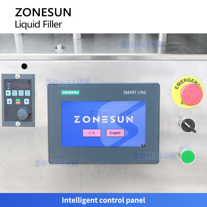 Máquina tapadora de llenado de líquidos con bomba peristáltica rotativa personalizada ZONESUN 