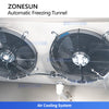 Industrial chiller tunnel
