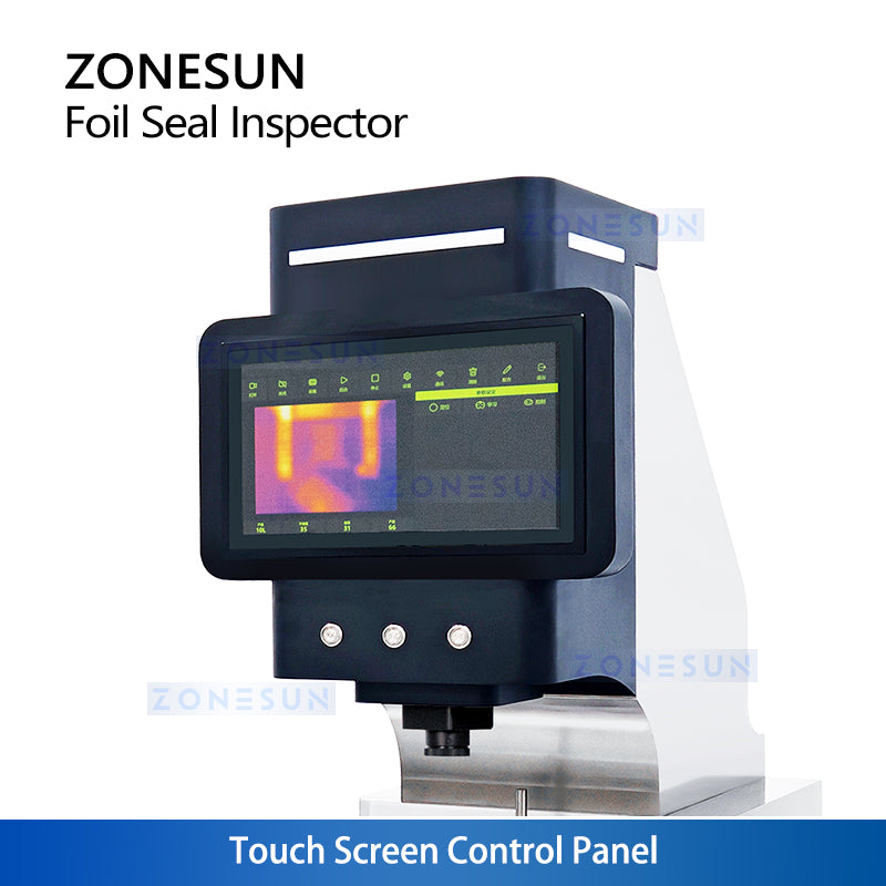 ZONESUN ZS-MD50 Automatic Foil Seal Thermal Imaging Inspection Machine