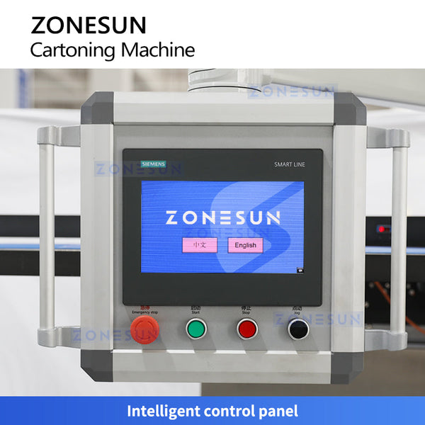 ZONESUN ZS-ZH190 Automatic Perfume Cosmetic Box Cartoning Machine