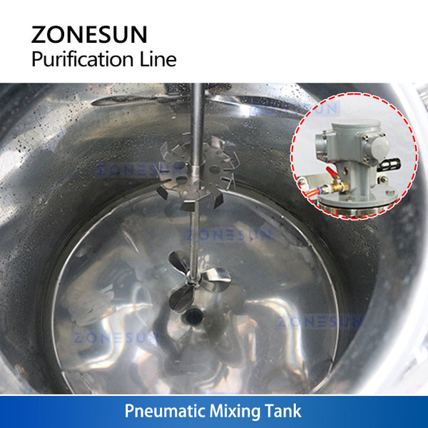 automatic perfume front-end purification line
