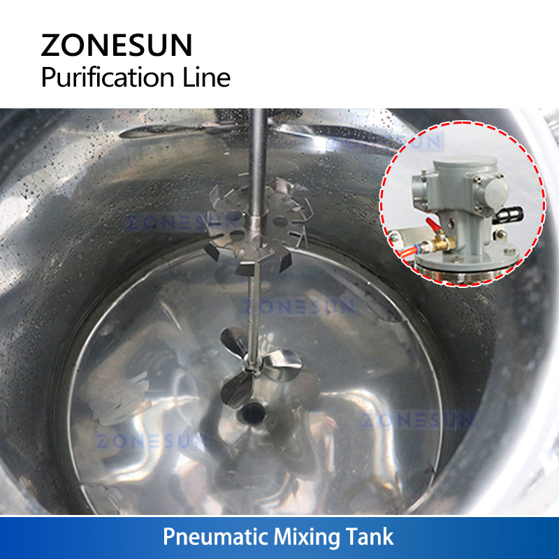 automatic perfume front-end purification line
