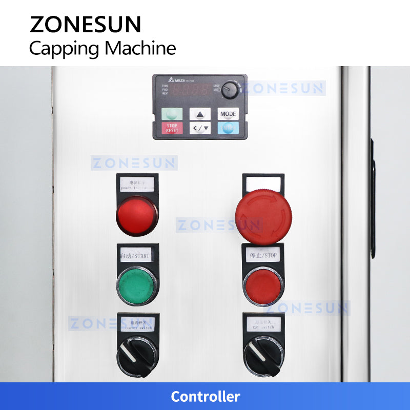 ZONESUN ZS-XG440C8 8-Head Rotary Capping Machine For ROPP Cap