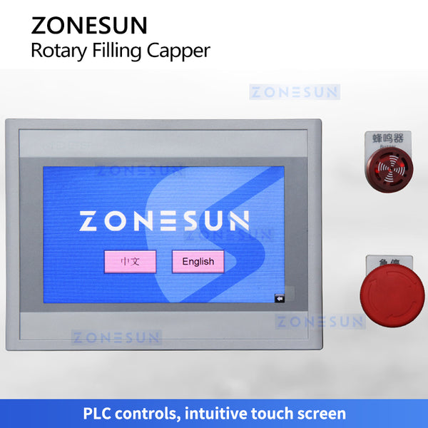 PLC Control Filling Capping Machine