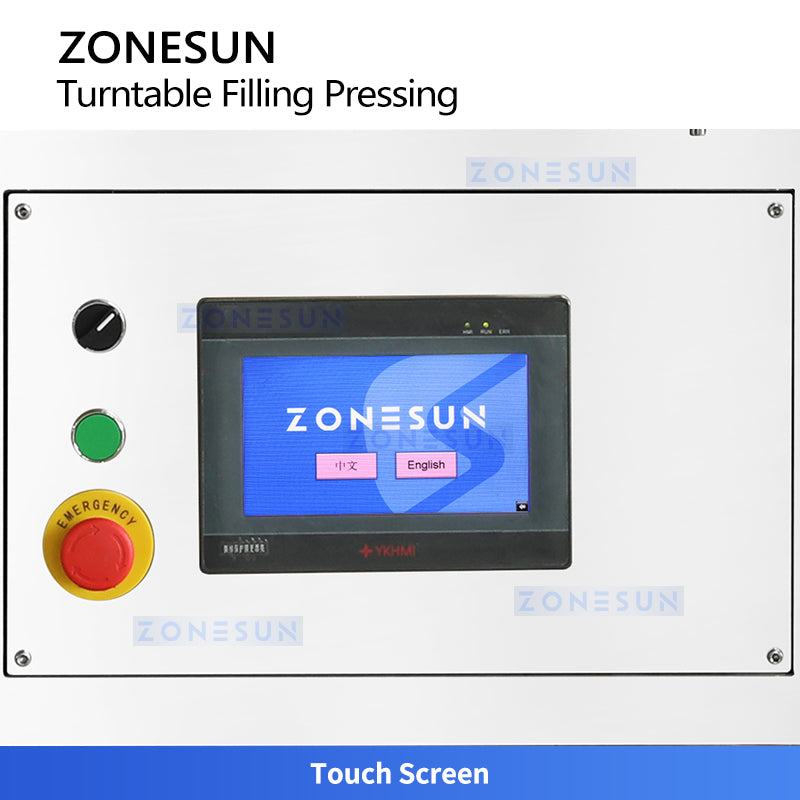 Automatic Paste Filling and Cap Pressing Monoblock Machine