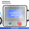 ZONESUN ZS-GTPP1M Small Volume Cosmetic Cream and Paste Filling Machine