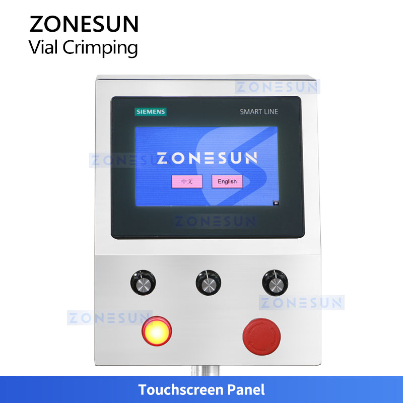 ZONESUN Vial Bottle Filling Crimping Machine