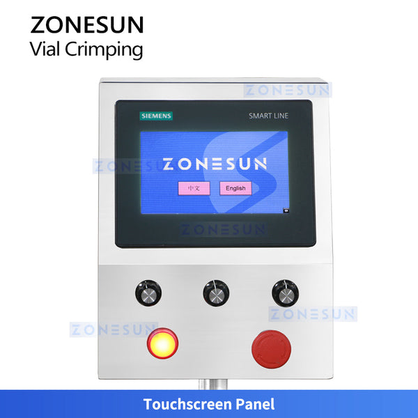 ZONESUN Vial Bottle Filling Crimping Machine