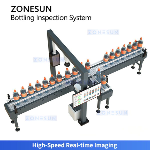 ZONESUN ZS-MD200 Cap & Liquid Level Vision Inspection Machine