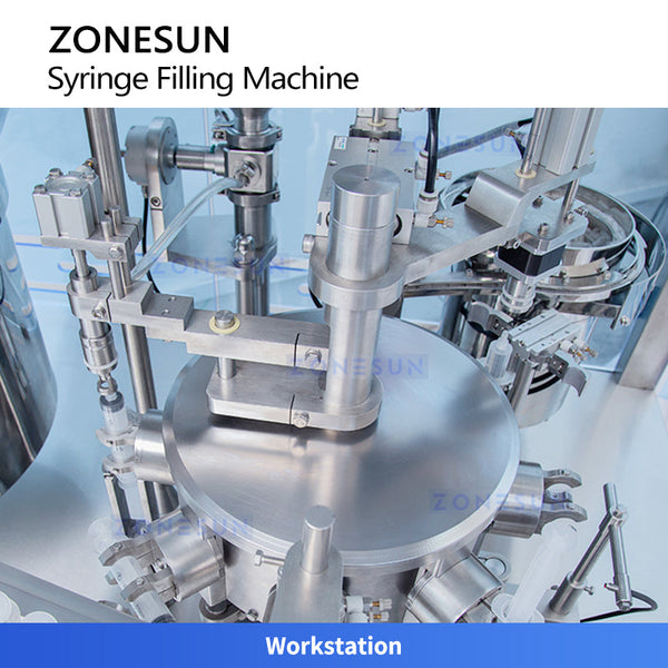 syringe assembly line