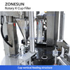 ZONESUN ZS-RKCF1 Rotary K-Cup Filling & Sealing Machine