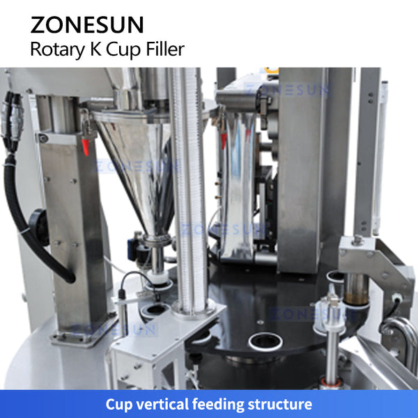 ZONESUN ZS-RKCF1 Rotary K-Cup Filling & Sealing Machine