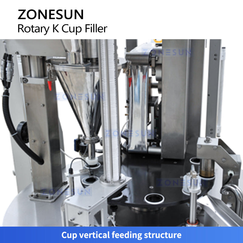 ZONESUN ZS-RKCF1 Rotary K-Cup Filling & Sealing Machine