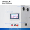 ZONESUN ZS-FAL180F5 Corrosive Liquid Packaging Line for Gallon Bottles & Chemicals