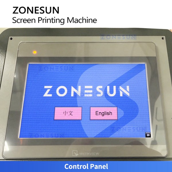 ZONESUN ZS-SWP5 Automatic Dual-Color Screen Bottle Printer With UV Curing System