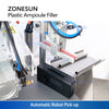 ZONESUN ZS-FS50U 5 Heads Ceramic Pump Soft Tube Liquid Filling Sealing Machine