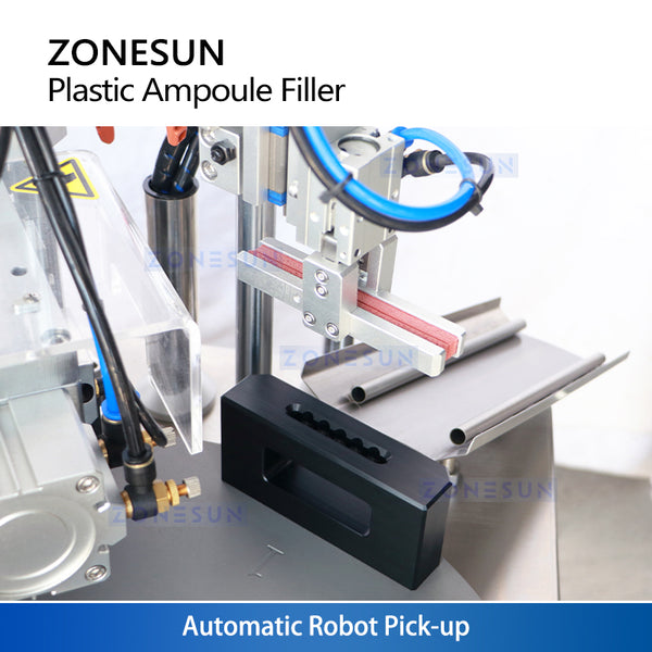 ZONESUN ZS-FS50U 5 Heads Ceramic Pump Soft Tube Liquid Filling Sealing Machine