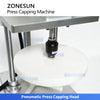 ZONESUN ZS-PDCM100C Semi-Automatic Pneumatic Plastic Bucket Lid Pressing Machine