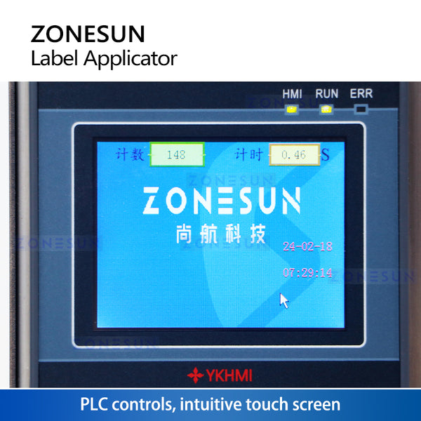 ZONESUN ZS-TB90 Corner Labeling Machine Horizontal Folding Box Sealer
