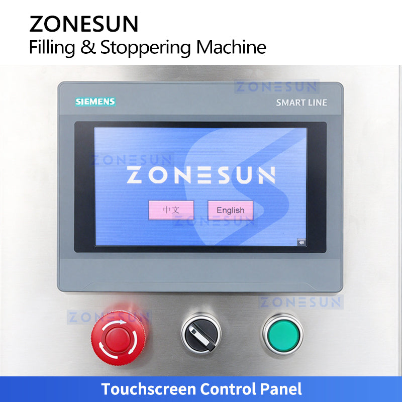 ZONESUN ZS-JJ01S Automatic Cartridge Peristaltic Pump Filling and Stoppering Machine