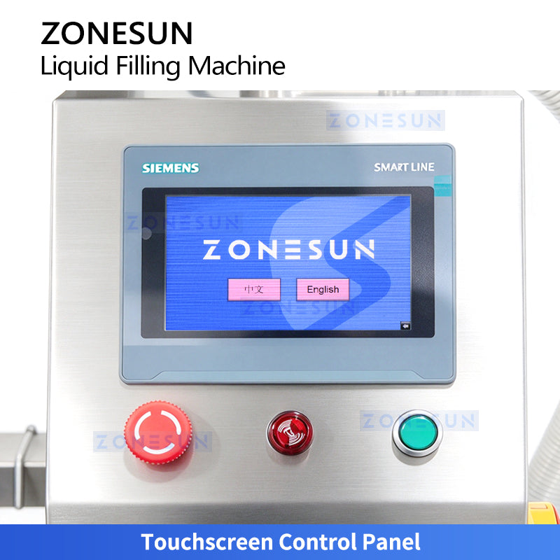 ZONESUN ZS-MG260XP High Speed Dual-Head Gear Pump Liquid Filling Machine