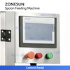 ZONESUN ZS-SF01 Automatic Vibratory Bowl Spoon Sorting and Inserting Machine 30-60 Pieces/Min
