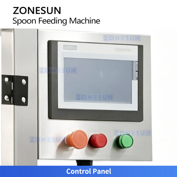 ZONESUN ZS-SF01 Automatic Vibratory Bowl Spoon Sorting and Inserting Machine 30-60 Pieces/Min