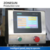 ZONESUN ZS-AFCL3 Automatic Liquid Bottle Filling Capping Labeling Prodction Line