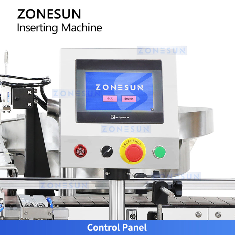 ZONESUN ZS-WIM04 Inner Lid Applicator for Cream Jar Packaging in Cosmetic Lines