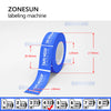 ZONESUN Manual Flat Surface Price Tag Labeling Machine