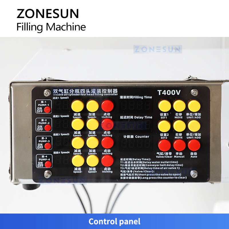  ZONESUN Liquid Beverage Juice Filling Machine