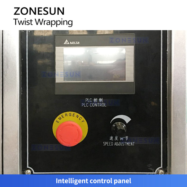 ZONESUN ZS-TCW2 Automatic Twist Lollipop Wrapping Machine