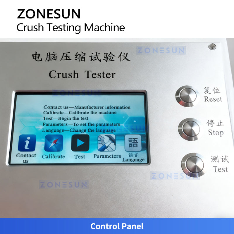  ZONESUN Crush Testing Machine 