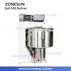 ZONESUN ZS-BM150 Industrial Vertical Chocolate Ball Mill Refiner for Chocolate Cocoa Paste and Nut Butter Grinding
