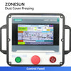 ZONESUN ZS-VTYG03 Automatic Large Bottle Overcap Pressing Machine with Vacuum Cap Placement