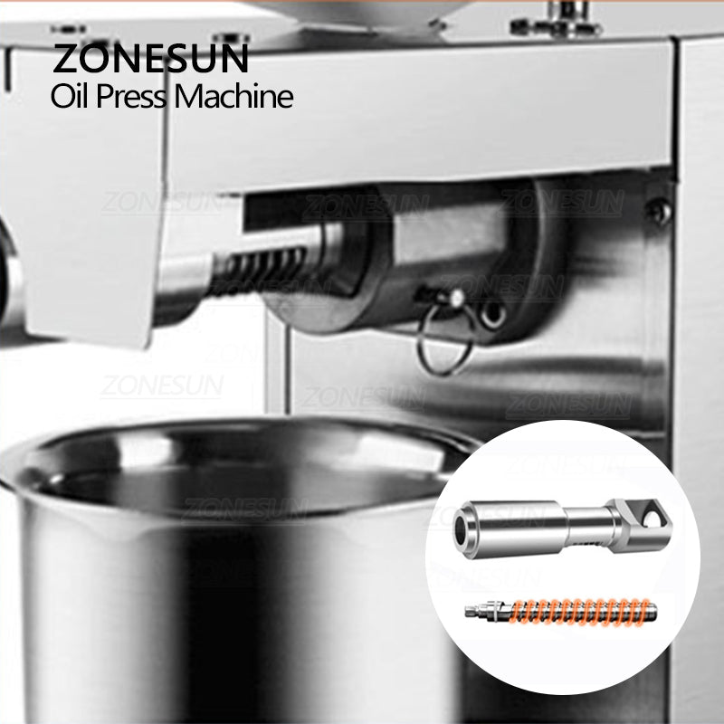 ZONESUN ZS-ZY22A Compact Peanut Oil Press for Nuts, Seeds & Grains