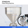 Thick liquid filling machine