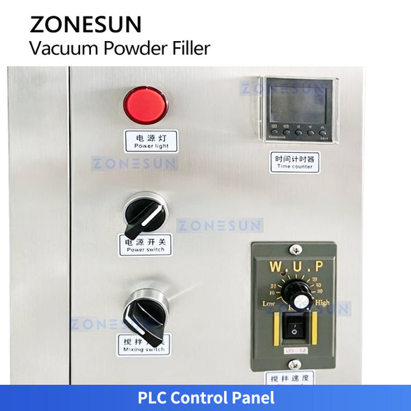 ZONESUN ZS-FM30L Vacuum Powder Filling Machine for Ultra-Fine and Dusty Powders