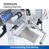 ZONESUN ZS-TB851 Automatic Flat Labeling Machine Label Applicator