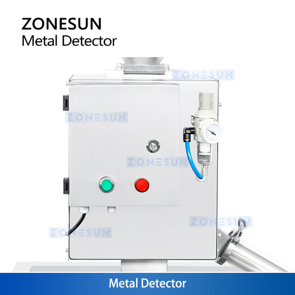 ZONESUN ZS-MS1 Metal Separator | Detects 0.3mm Metals, Minimizes Loss