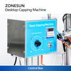 ZONESUN ZS-XG6100 Tabletop Four-Wheel Spindle Capping Machine for 20–50mm Caps