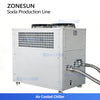 Sparkling water bottling machine