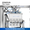 ZONESUN ZS-CFC4 Automatic Beer Filling Capping Machine Carbonated Isobaric Filler