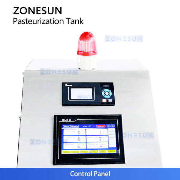 ZONESUN ZS-PRT100L Milk Pasteurization Tank with Heating and Cooling