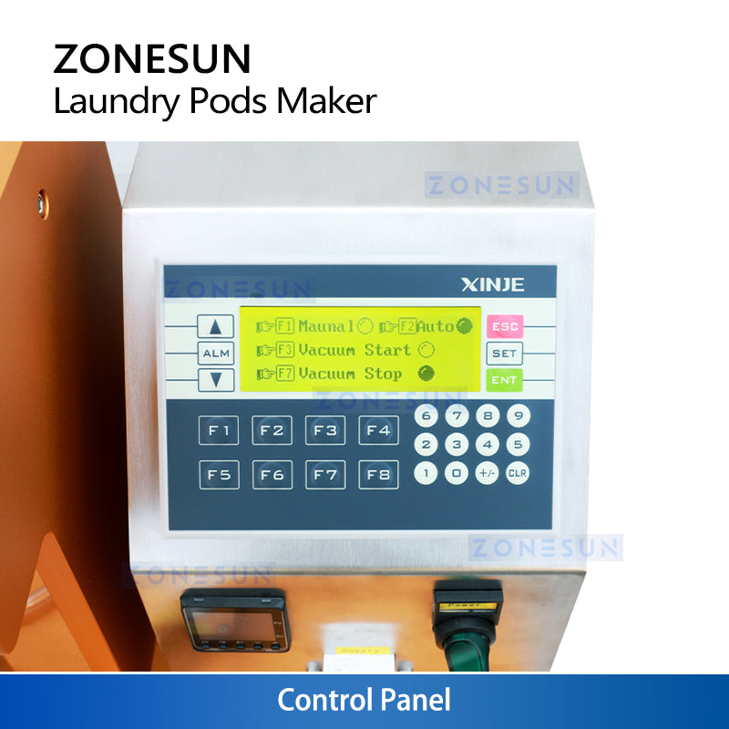 ZONESUN ZS-LP1 Desktop Laundry Pod Sample Maker with Custom Molds