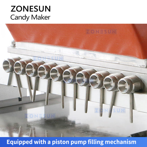 ZONESUN ZS-GD10 Semi-Automatic Gummy & Chocolate Depositing Machine