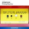ZONESUN ZS-SYM175 Electric Pad Printing Machine for Logos Dates and Codes