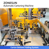 ZONESUN ZS-MSZH13 automatic gift box cartoning machine with product insert loading, product image 2
