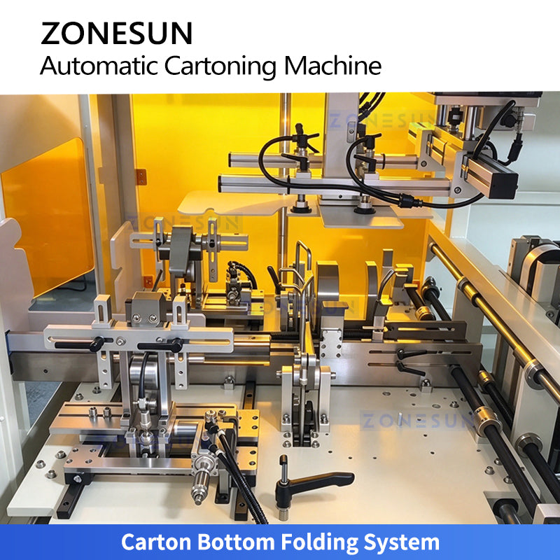 ZONESUN ZS-MSZH13 automatic gift box cartoning machine with product insert loading, product image 2