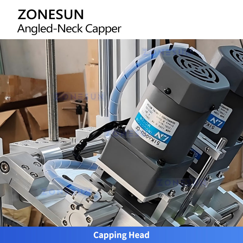 ZONESUN Automatic Toilet Cleaner Bottle Capping Machine